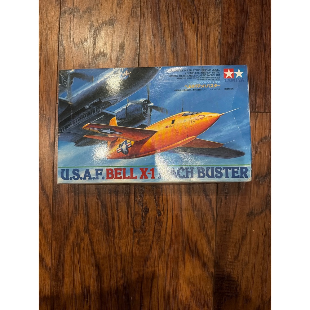Tamiya 1/72 U.S.A.F. Bell X-1 Mach Buster Aircraft Model Kit 60601 1991